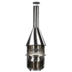 Accente Grillkamin UNI-FB700FS 226 cm x 70 cm x 70 cm Edelstahl