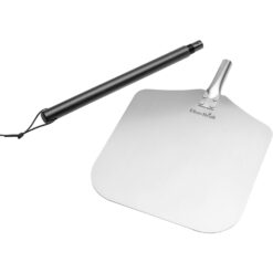 Char-Broil Pizzaschieber aus Aluminium mit Lederschlaufe zum Aufhängen