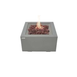 Elementi Gasfeuerstelle Ridgefield in Beton-Optik Grau aus Faserbeton