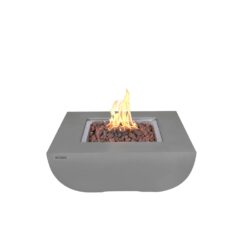 Elementi Gasfeuerstelle Westport in Beton-Optik Grau aus Faserbeton