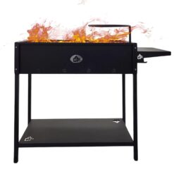 Grillpeter Mangal Batyr 60 Schaschlikgrill mit Ablage und Topfhalter