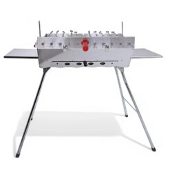 Grillpeter Mangal Edelstahl 2 mm Schaschlickgrill Set mit 11er Spießdreher