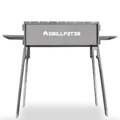 Grillpeter Mangal Izmir Steckmangal 2 mm Edelstahl Schaschlikgrill