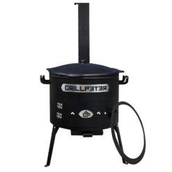 Grillpeter Utschak Asamat mit Kazan aus Gusseisen 12L