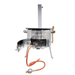 Grillpeter Utschak Set MultiFlame mit Kazan 12L aus Gusseisen ohne Deckel