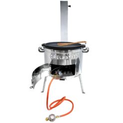 Grillpeter Utschak Set MultiFlame mit Kazan 12L und Grilldeckel aus Gusseisen