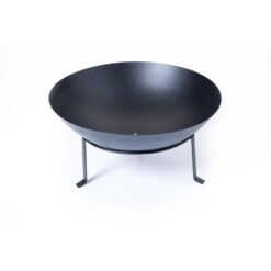 Jet-Line Feuerschale Minnesota aus Metall in Schwarz Ø 50 cm