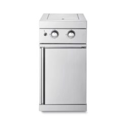 MyOutdoorKitchen Modul mit Doppel Seitenbrenner Stainless Collection