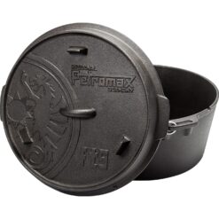 Petromax Dutch Oven FT9-T Schwarz mit planem Boden 7
