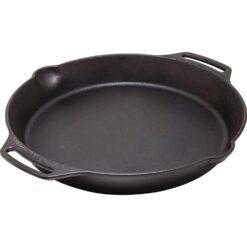 Petromax Feuerpfanne FP35H-T Schwarz mit 2 Henkeln Gusseisen Ø 35 cm