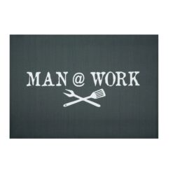 Peyer Syntex BBQ Matte Grillmatte Man at Work Farbe Beige 75 x 120 cm