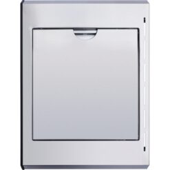 Seitenbrenner Rechts mit Abdeckung Silber