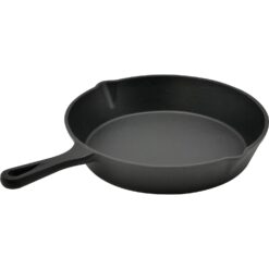 Steuber Grill-Gusspfanne Ø 24 cm Schwarz