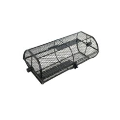 Taino Grillrondell Grillkorb Rotisserie Grillzubehör Stahl Schwarz