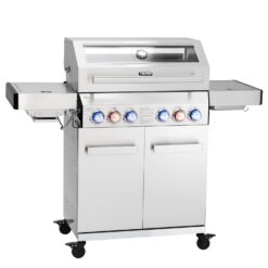 Taino Platinum Yamara 4+2 Gasgrill Edelstahl 4 Brenner Sear-Burner Backburner