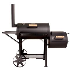 Taino Yuma Massiver Smoker BBQ Grillwagen Holzkohle Grill 90KG 3