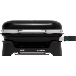 Weber Elektro-Tischgrill Lumin Compact Schwarz 2200 W 43 x 28 cm