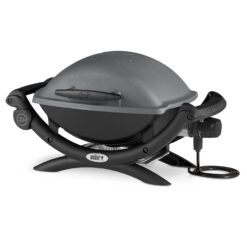 Weber Elektro-Tischgrill Q 1400 Dark Grey mit 2.200 W